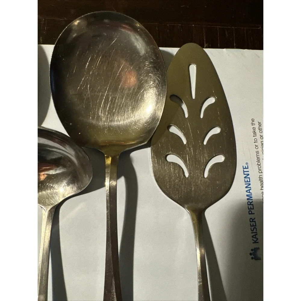 Nasco‎ VASSAR Stainless Steel Flatware Japan 5 Serving Pieces